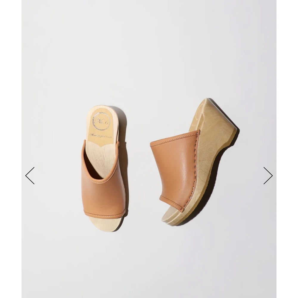 No.6 Daria Clog on Wedge in Desert